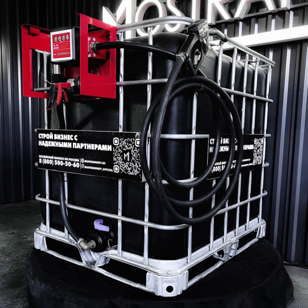 мини азс черная на 1000л среднего класса 12v купить в Владимире